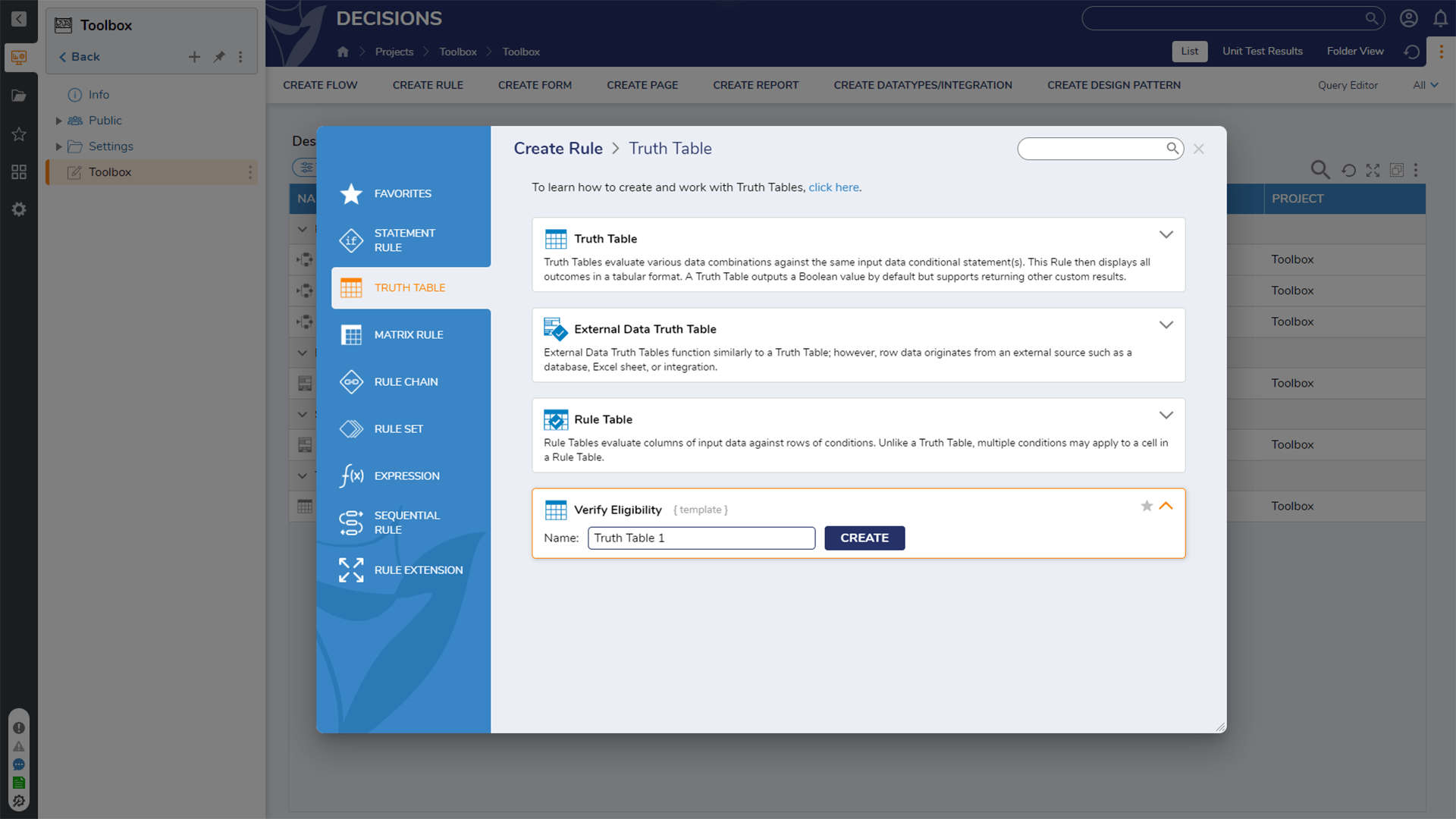 Choose from 8 rule styles and types.