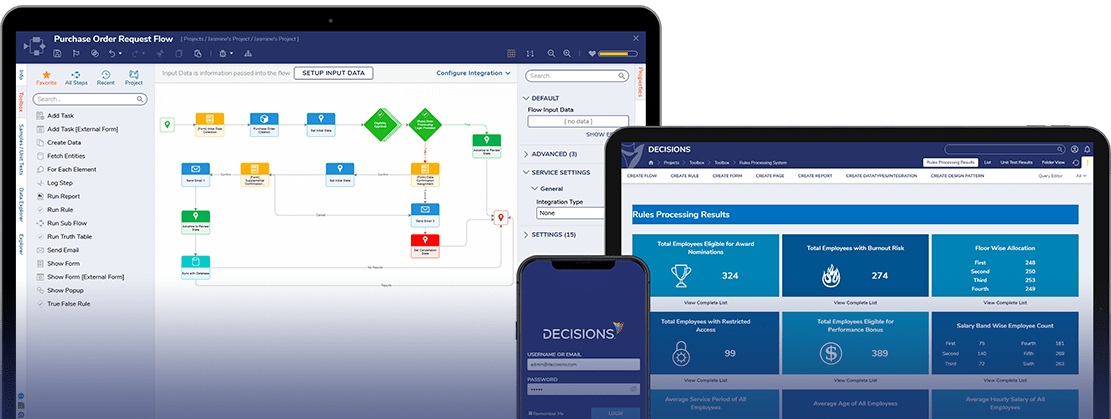 Decisions v9.16 device trio