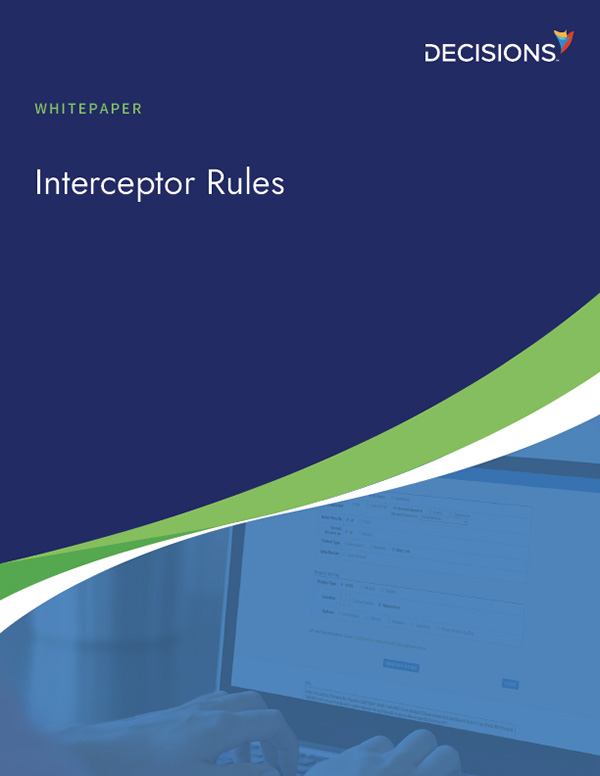 Rules driven Workflows – Interceptor Rules
