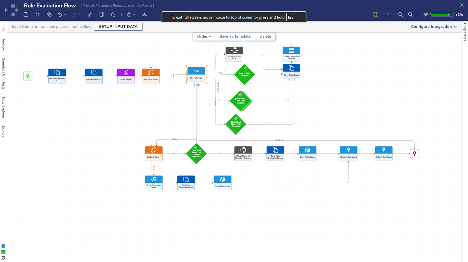 Utilize pre-built or custom steps.