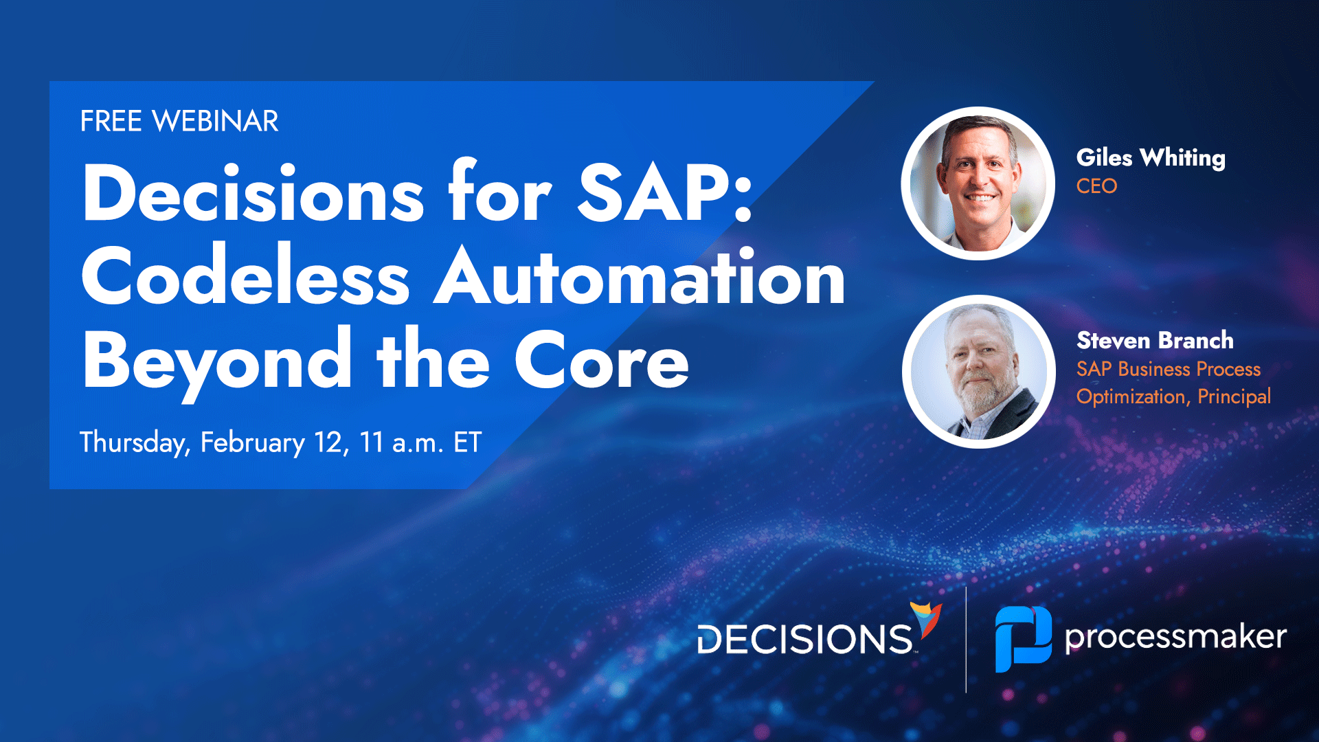 Decisions for SAP: Codeless Automation Beyond the Core