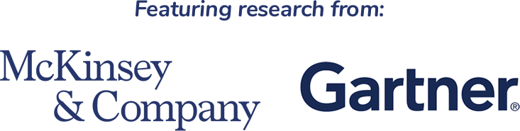 This ebooks features research from McKinsey & Company and Gartner